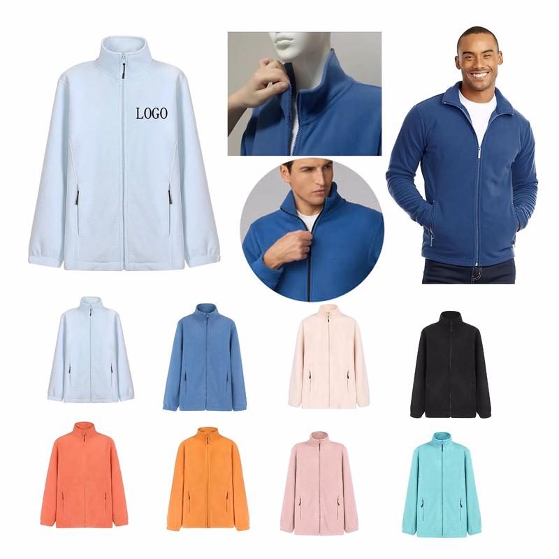 Autumn And Winter Zipper Cardigan Outdoor Fleece Jacket