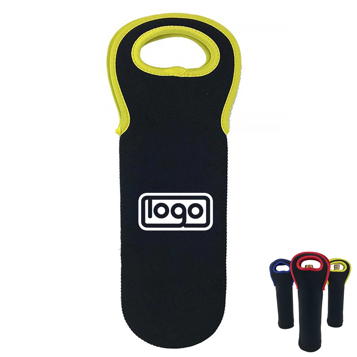 Insulated Cooler Bag Neoprene Wine Bottle Sleeve 1