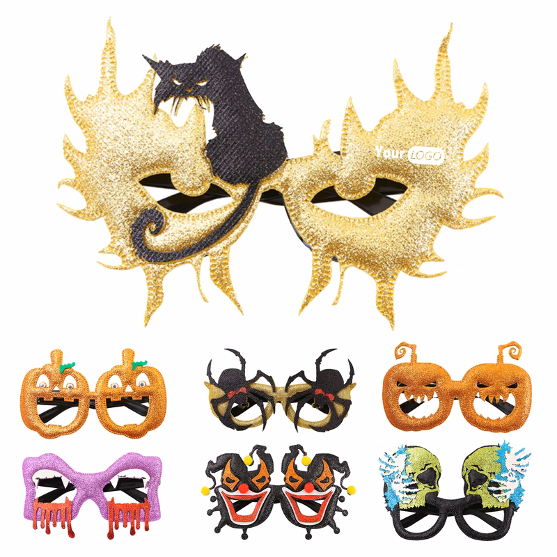 Cloth Spooky Spider Halloween Glasses ?C Bold And Fun Accessory