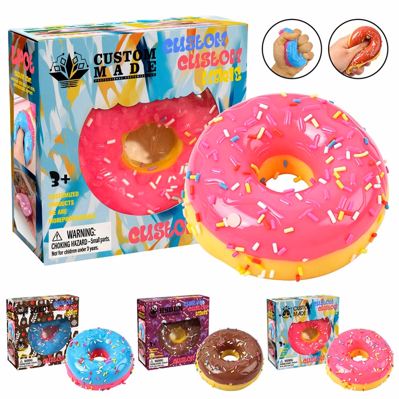 Donut Stress Relief Squishy Toy