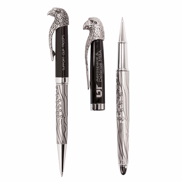 EAGLE13-FL Eagle Ballpoint & Rollerball Pen Set