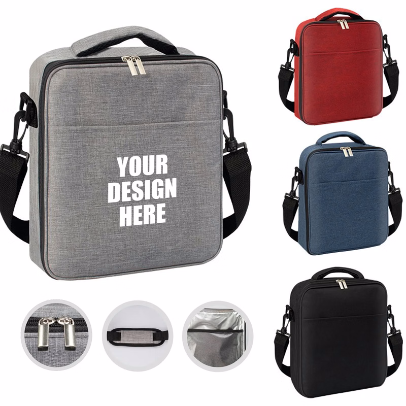 Aluminum Foil Tote Lunch Cooler Bag