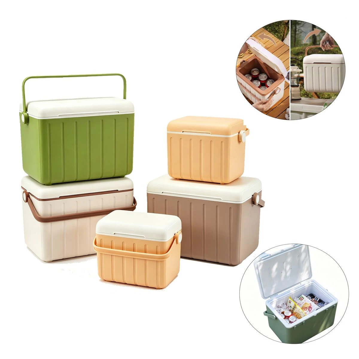 Insulated Cooler 6 Liter Portable With Handles 1
