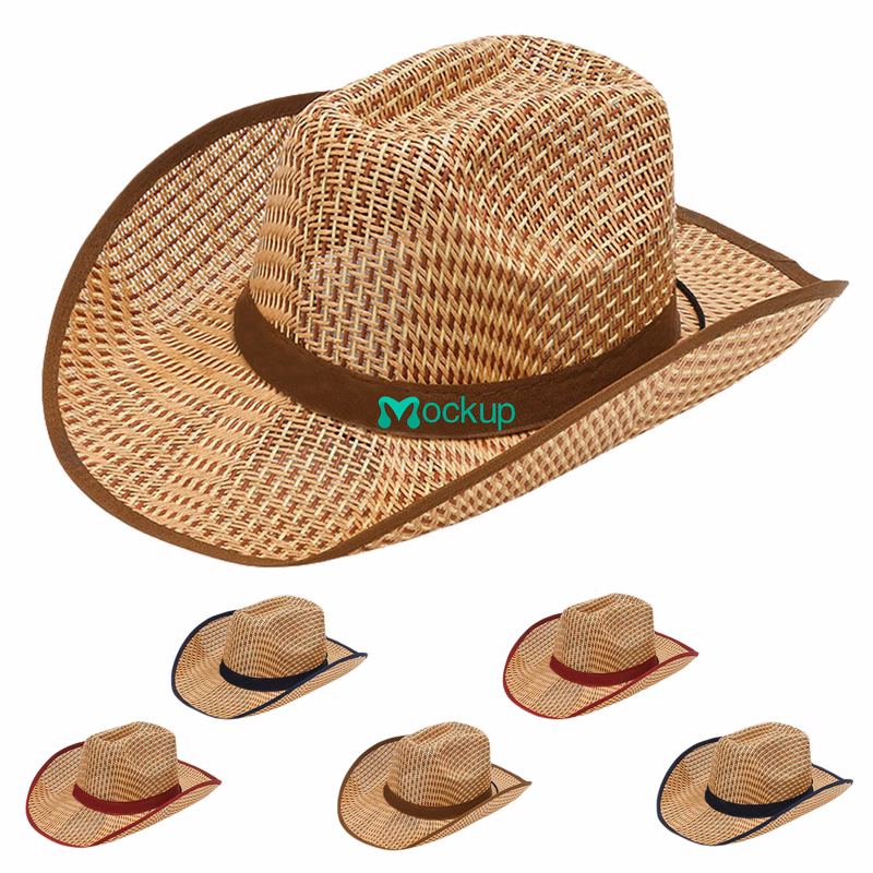 Lightweight Summer Straw Cowboy Hat