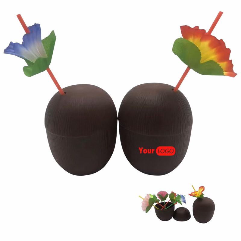 16 oz Plastic Coconut Cup