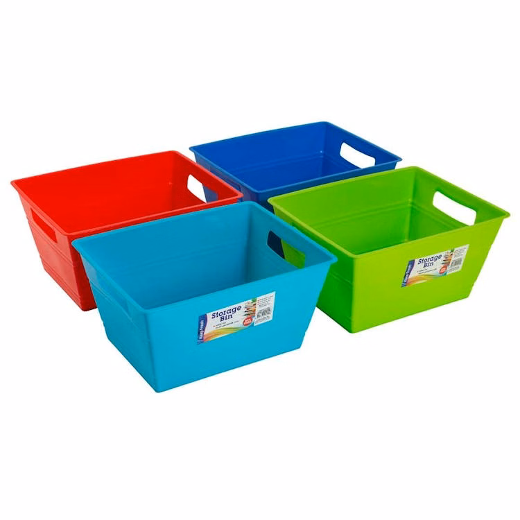 Rectangular Bins - Assorted Colors