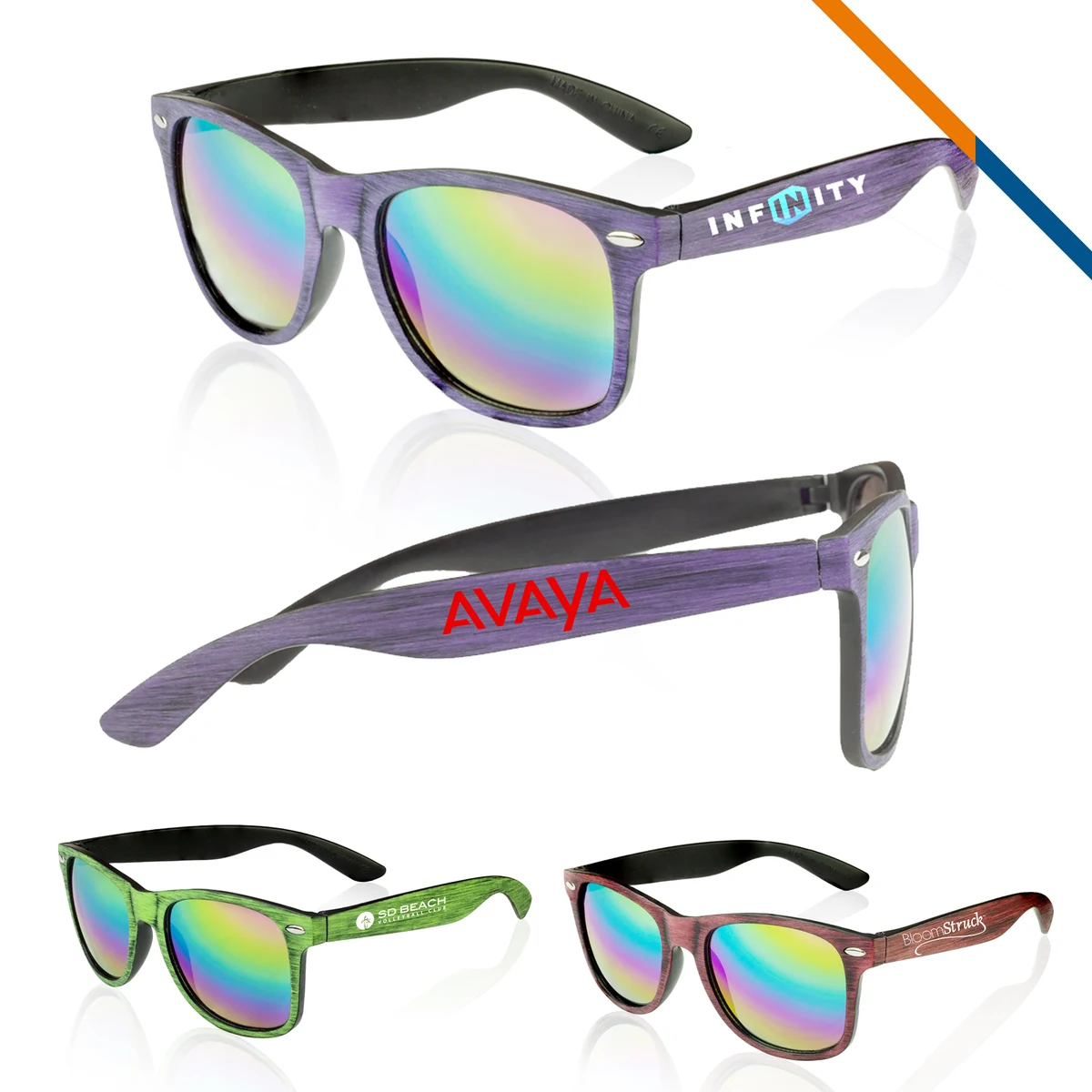 Arcen Woodgrain Sunglasses 1