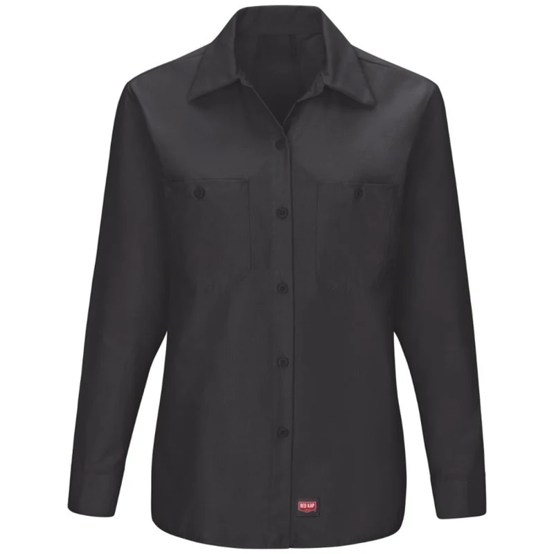 Red Kap Women's Long Sleeve Mimix Work Shirt - SX11 1