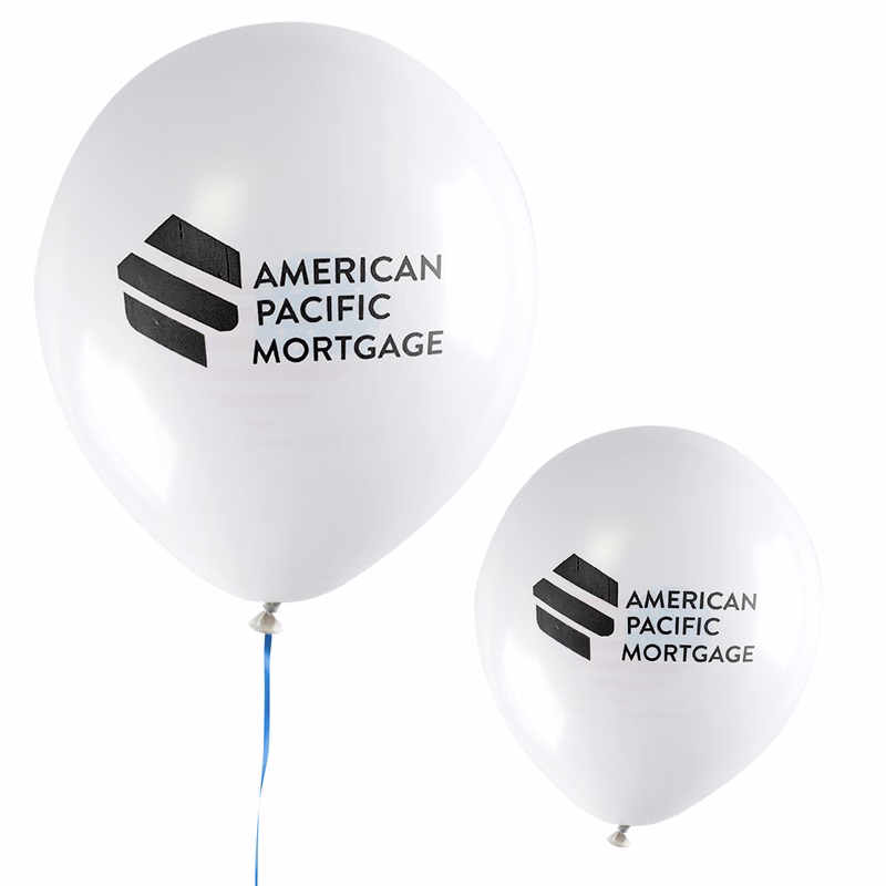 12" Standard Latex Balloon (1 Color Imprint)