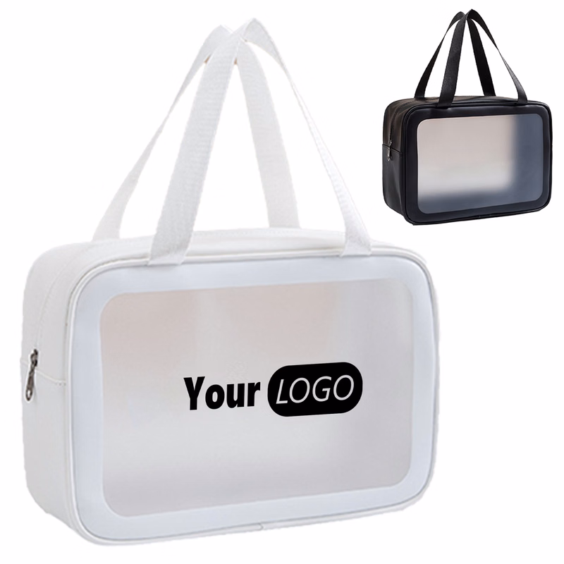 Pvc Customized Portable Frosted Waterproof Toiletry Bag ?C Stylish And Durable