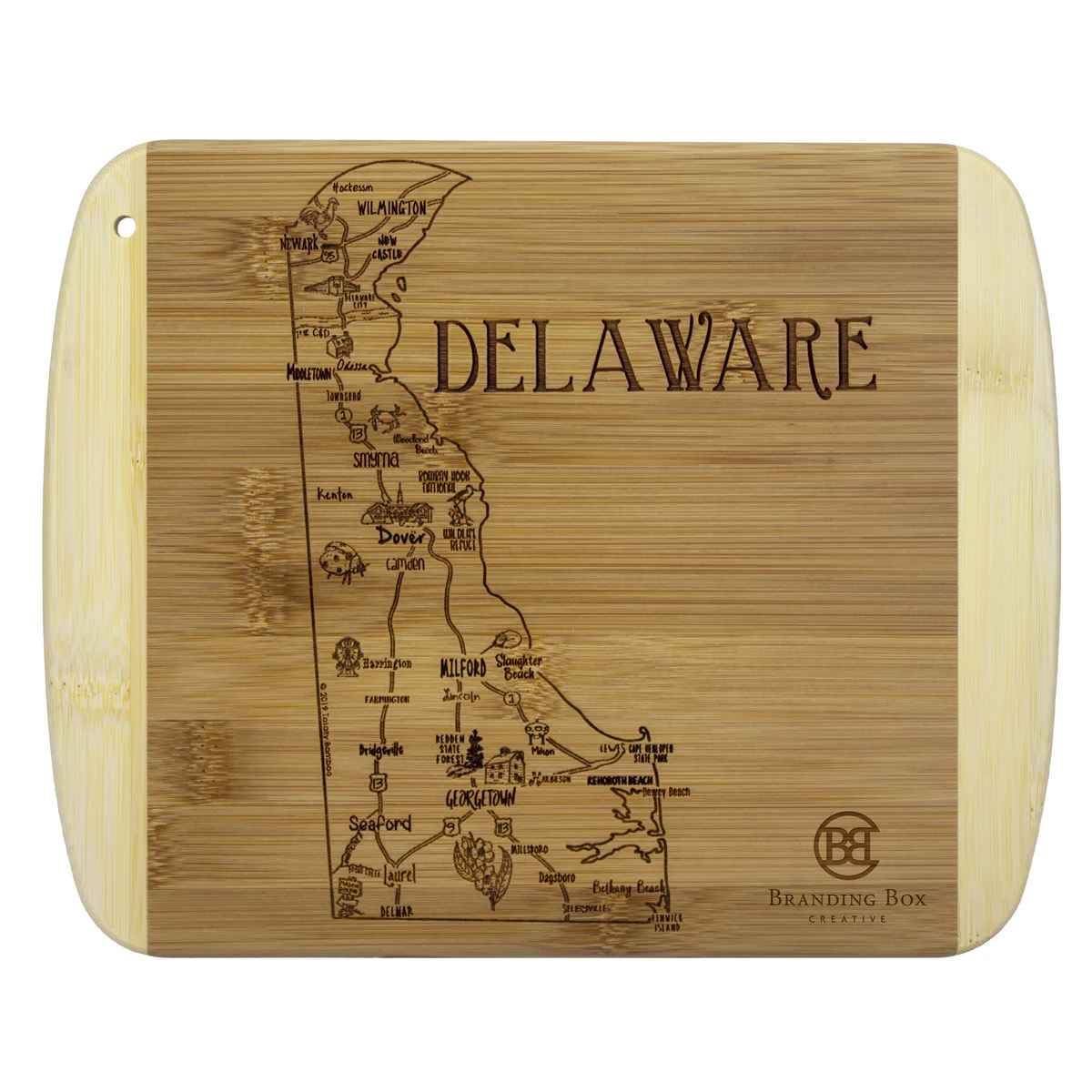 A Slice of Life Delaware Serving & Cutting Board 1