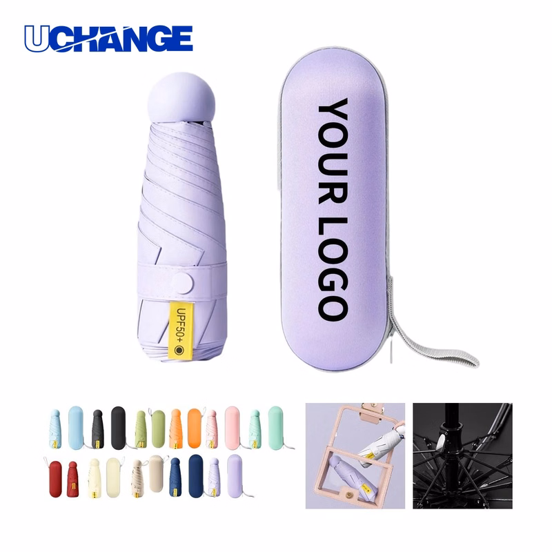 Mini Capsule Sun Rain Umbrella