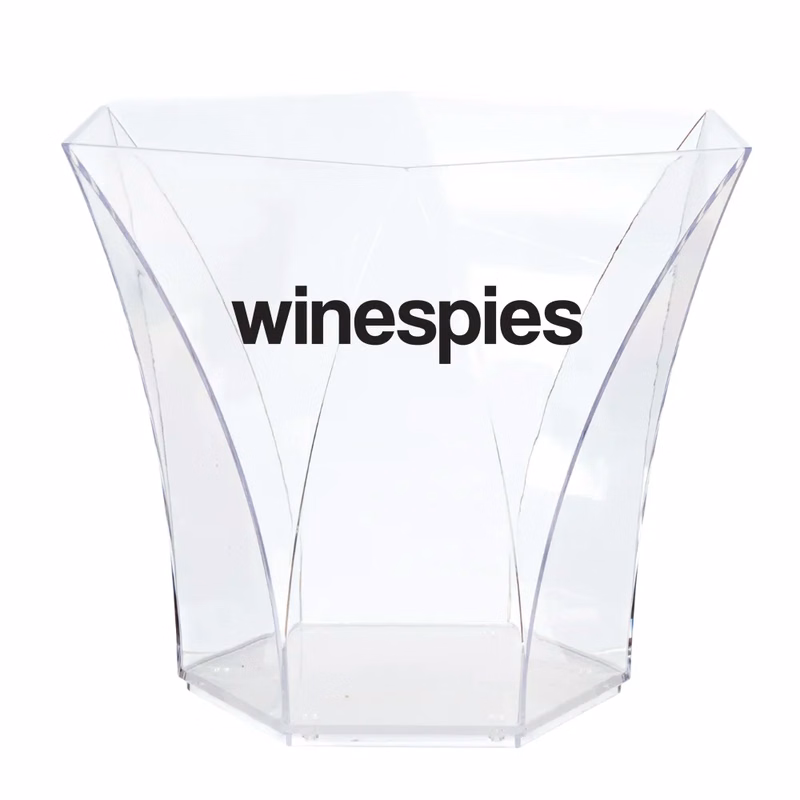 5.5L Polygonal Acrylic Ice Bucket