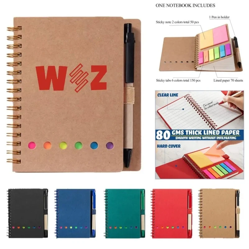 Eco-Friendly Pocket Complete Set Spiral Notebook 1