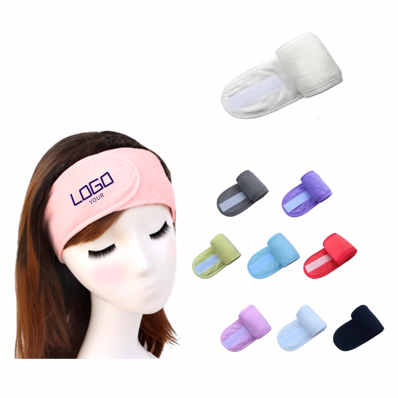 MOQ 50PCS Elastic Face Wash Hair Loop Headband