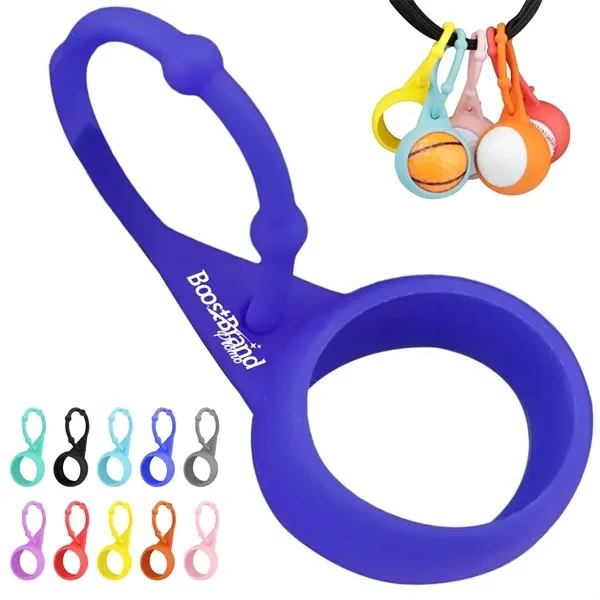 Custom Miniature Silicone Golf Ball Keychains — Premium Golf Event Accessories 1