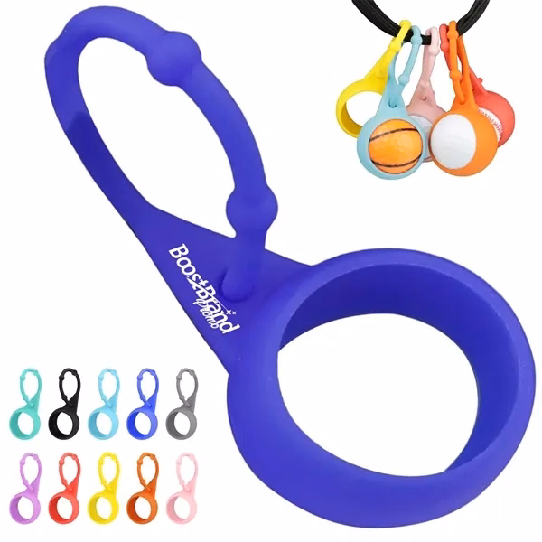 Custom Miniature Silicone Golf Ball Keychains — Premium Golf Event Accessories