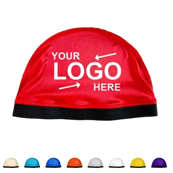 Custom Polyester Dome Style Wig Cap One Size Fits All — Stretchy Event Accessory 1