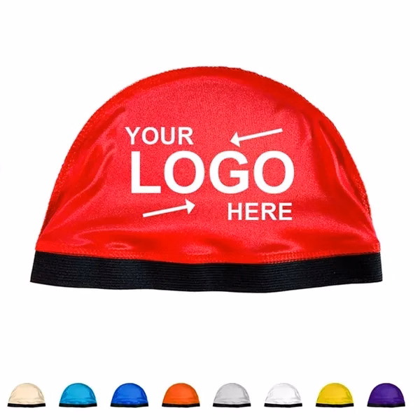 Custom Polyester Dome Style Wig Cap One Size Fits All — Stretchy Event Accessory