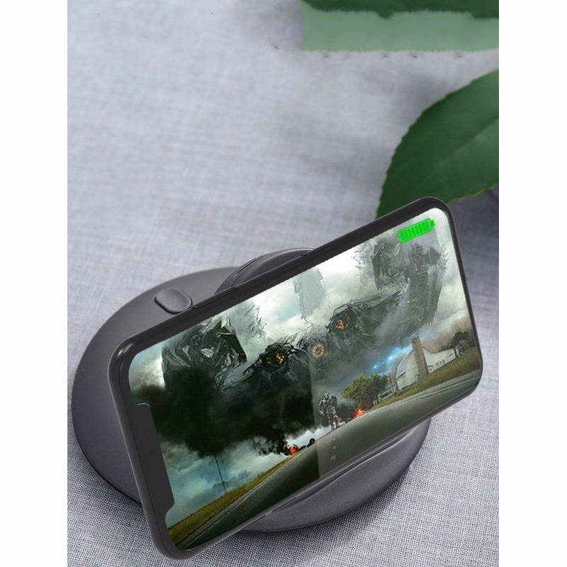 Round folding wireless charger