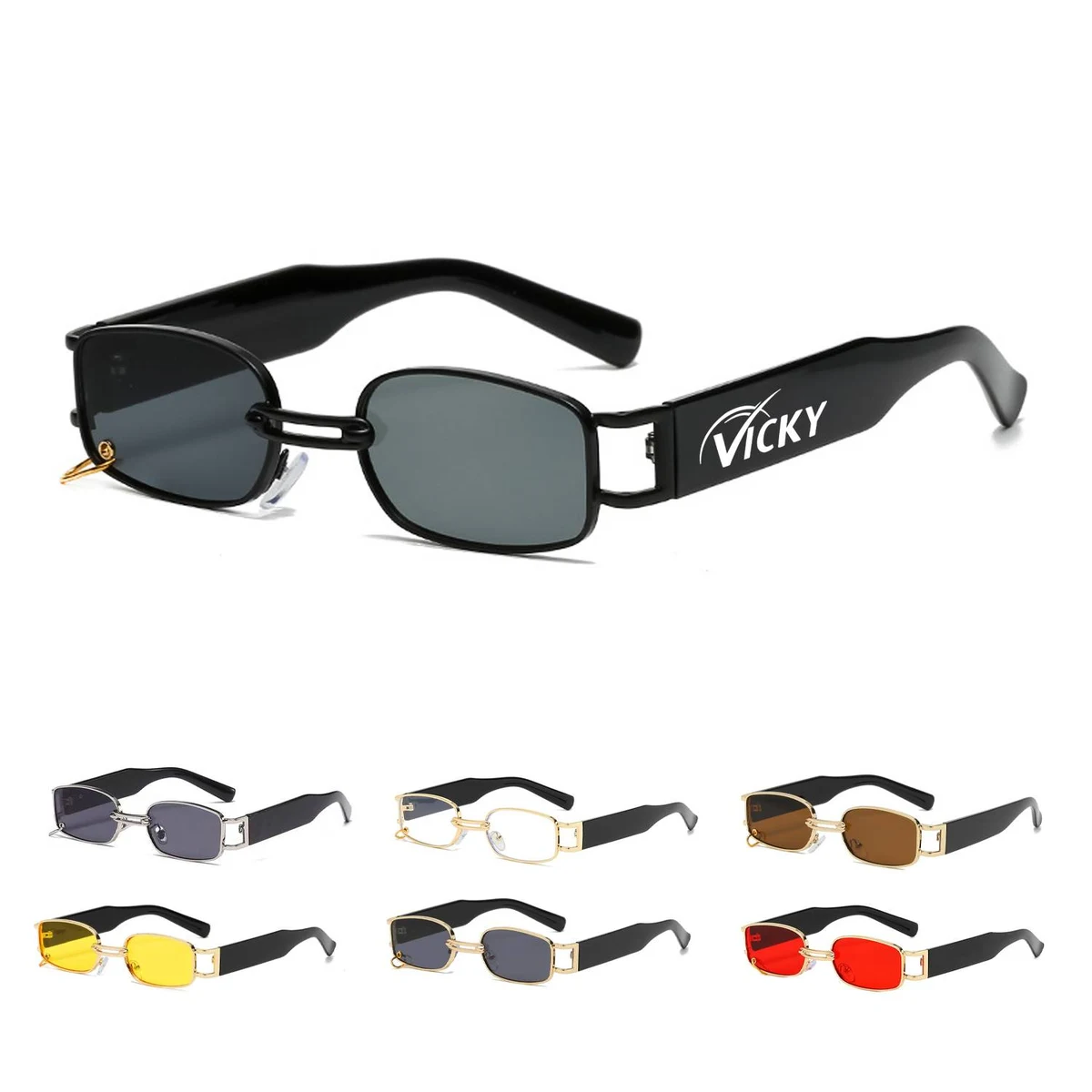Vintage Square Sunglasses 1