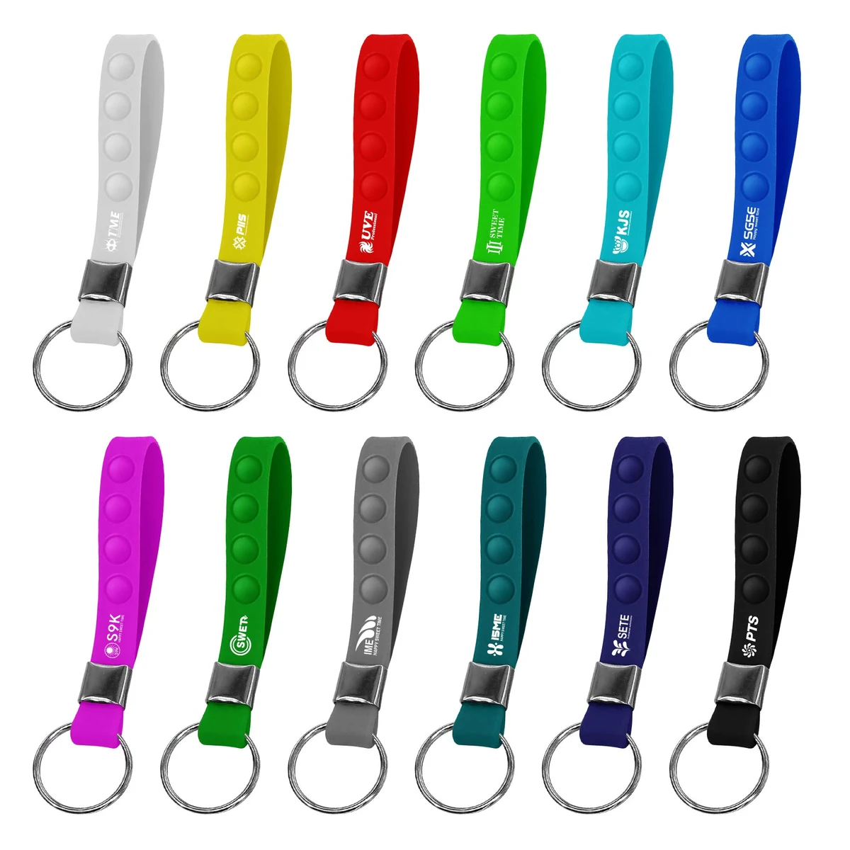Push Pop Bubble Keychain 1