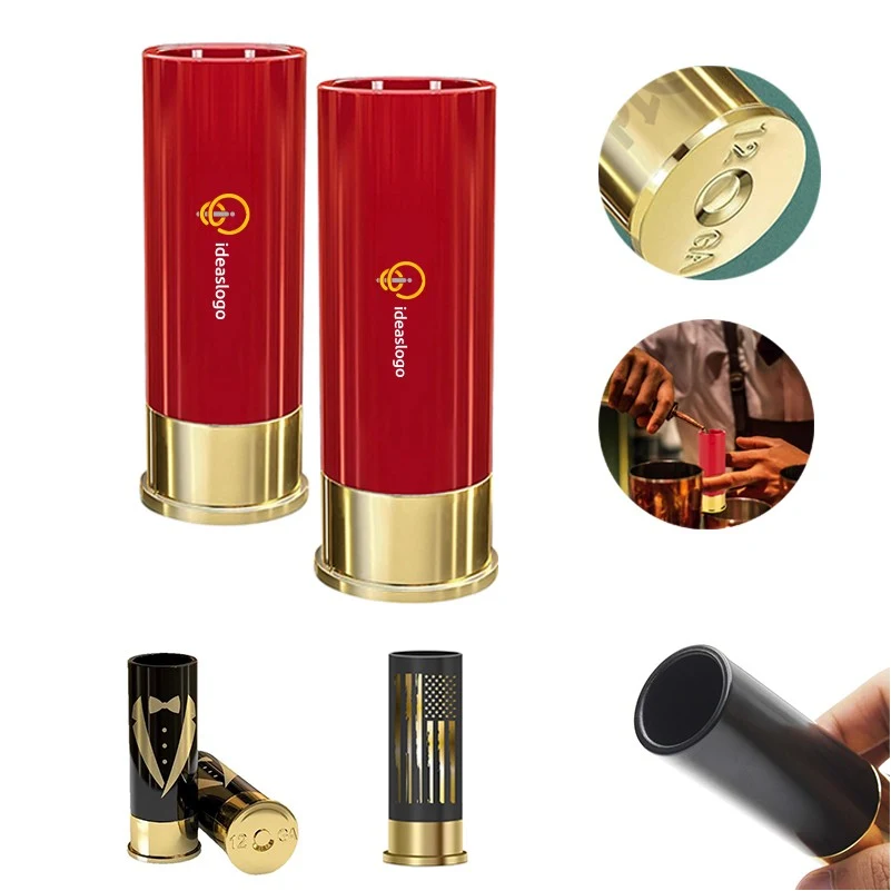 Gun Enthusiast Gifts 12 Gauge Shot Glasses 1