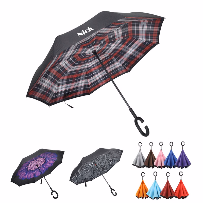 Reverse Umbrella Double C-Handle Customized
