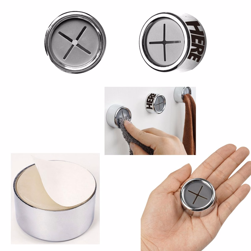Self-Adhesive Hook With No Holes Or Seams
