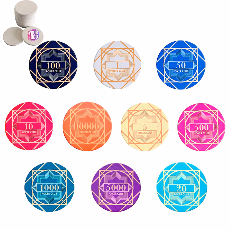 Custom Casino Poker Ceramic Chips