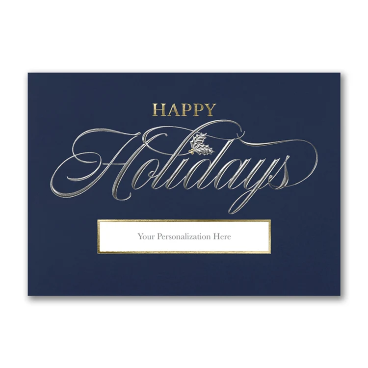 Midnight Holidays Card 1