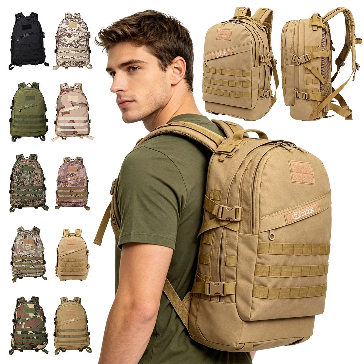 High Capacity Travel Backpack 1