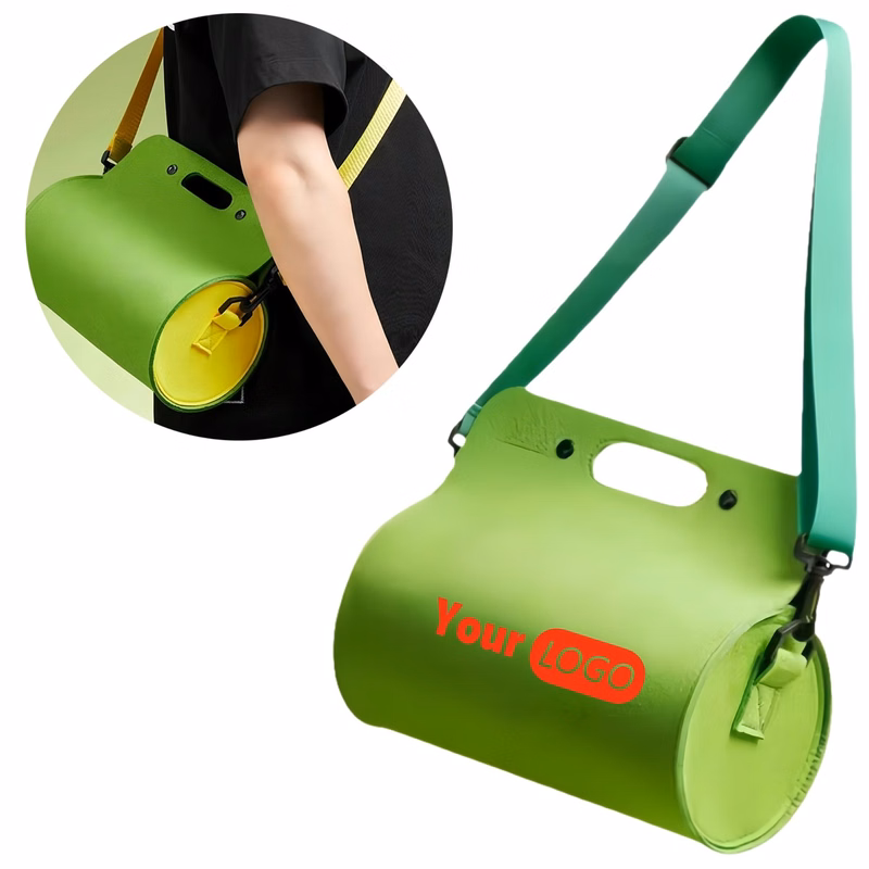 Large-capacity Cylindrical Felt Gift Bag