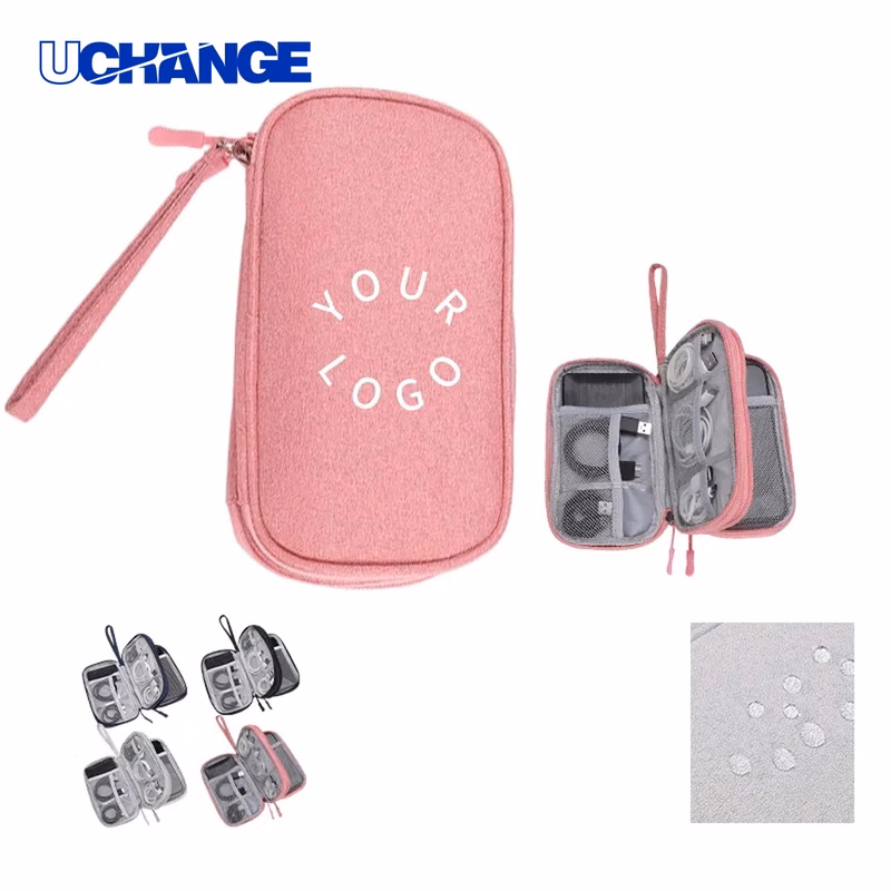 Oxford Electronic Organizer Pouch Case with Full-Color Branding
