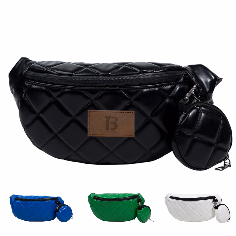 PU Simple And Stylish Rhombus One-shoulder Chest Bag