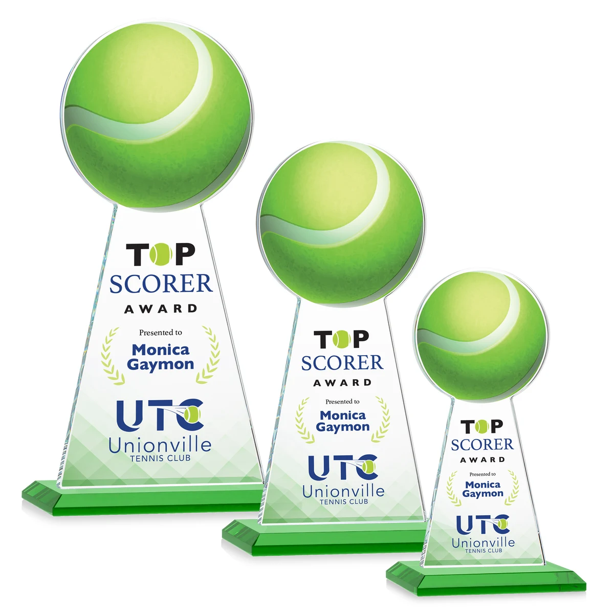 Edenwood Tennis VividPrint™ Award - Green 1