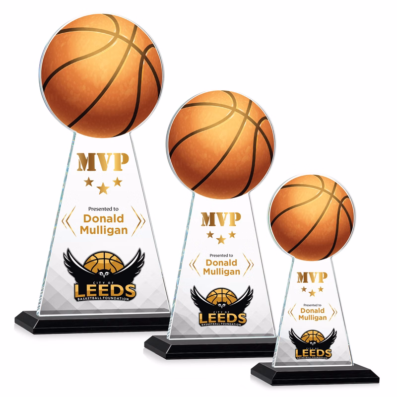 Edenwood Basketball VividPrint™ Award - Black