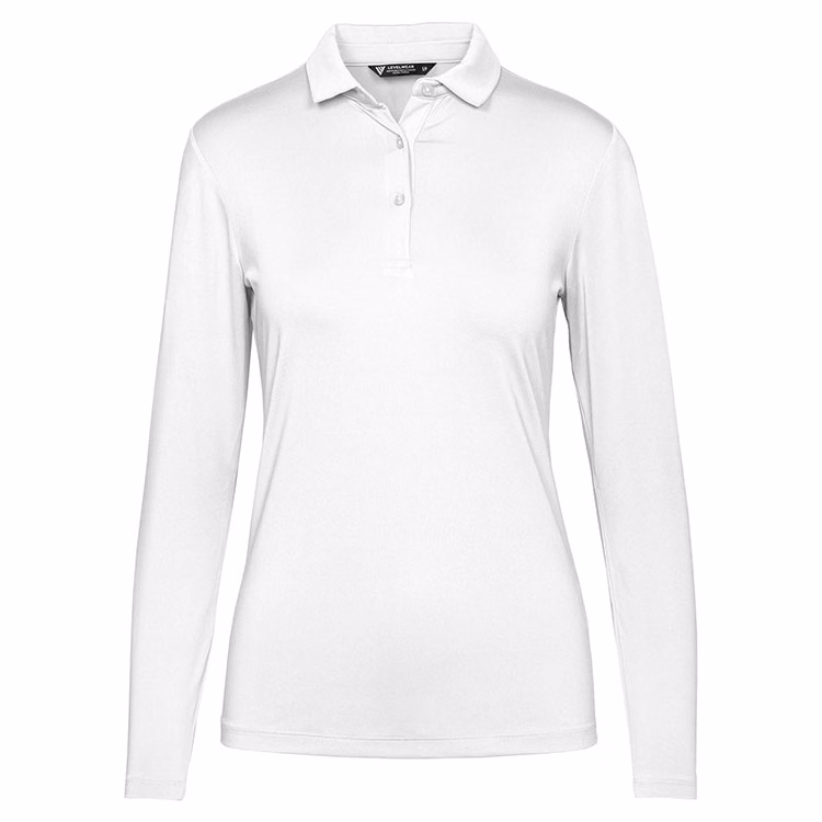 Levelwear Ladies Long Sleeve Canyon Polo