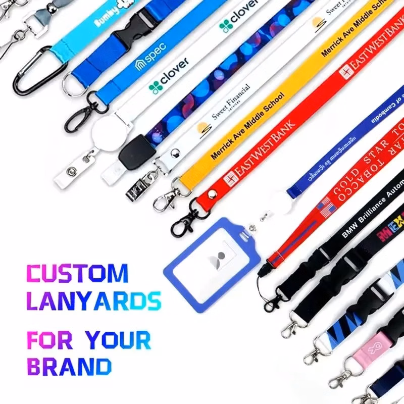 3/4" Full Color Dye Sublimation Lanyard