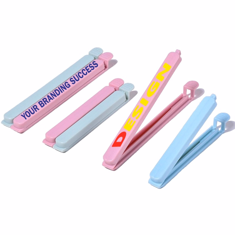 Custom Logo PP Plastic Bag Seal Clip