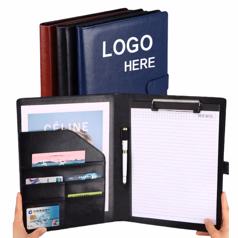 Leather Letter Size Pad Folio