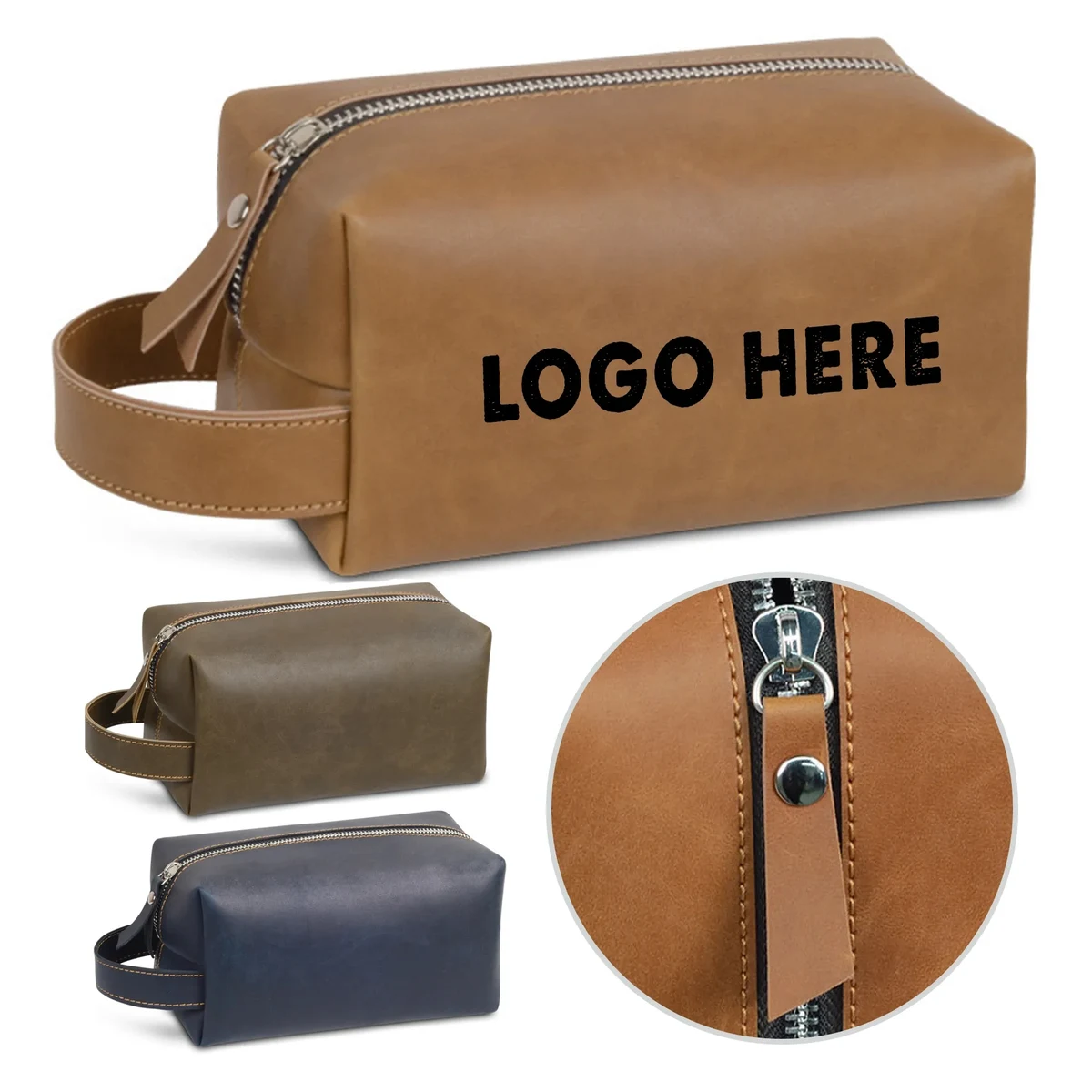 Travel Makeup Bag With Divider And Handle 1
