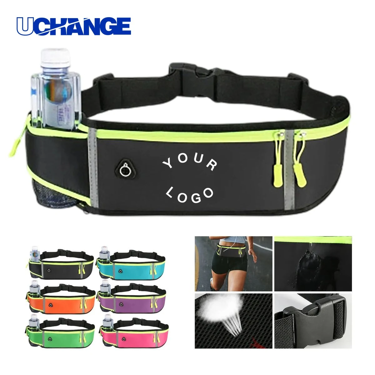 Running Waist Pack Organizer with Elastic Band 1