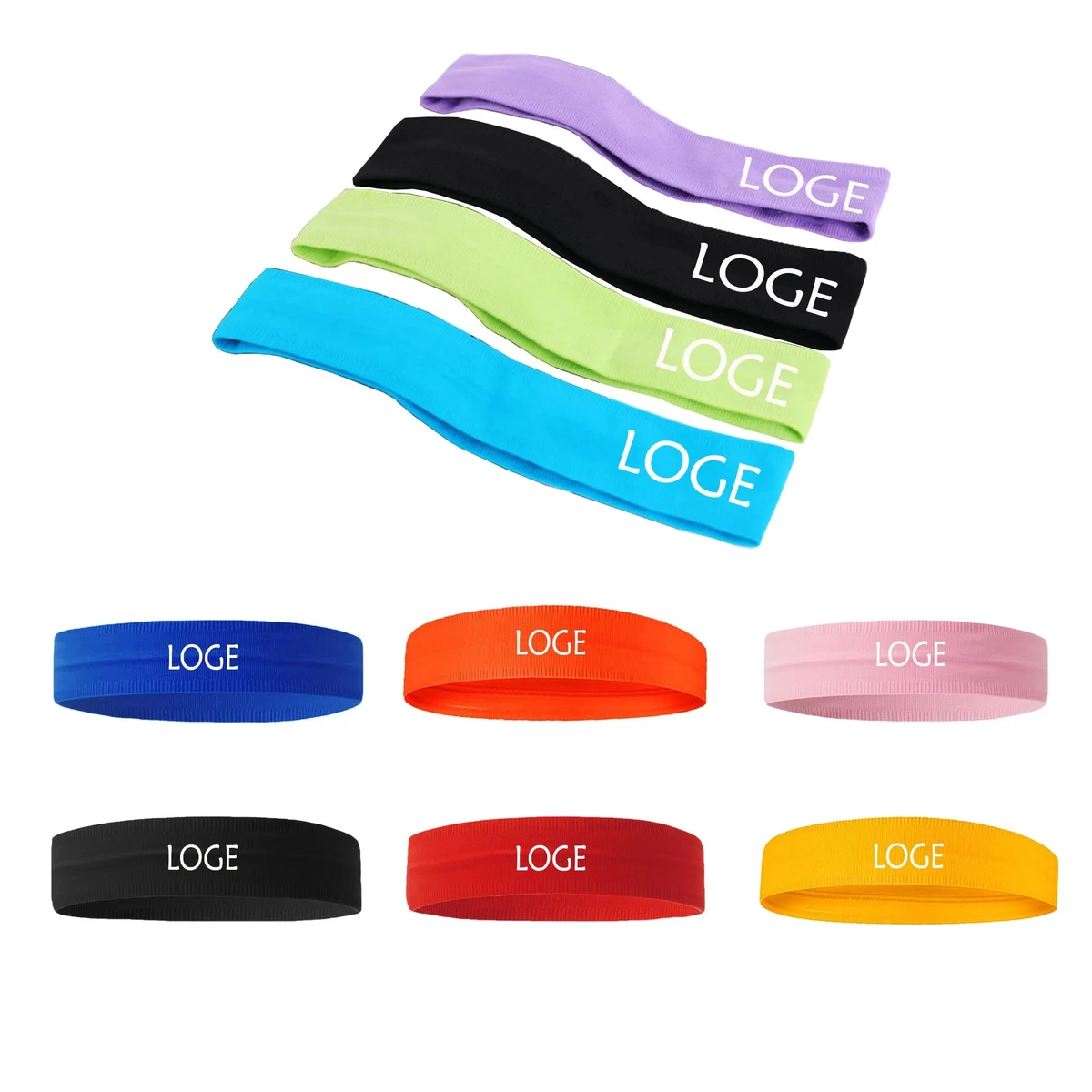 Sport Elastic Headband MOQ 100PCS 1