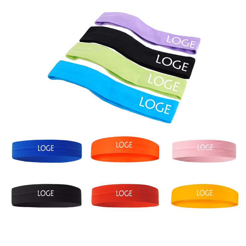Sport Elastic Headband  MOQ 100PCS