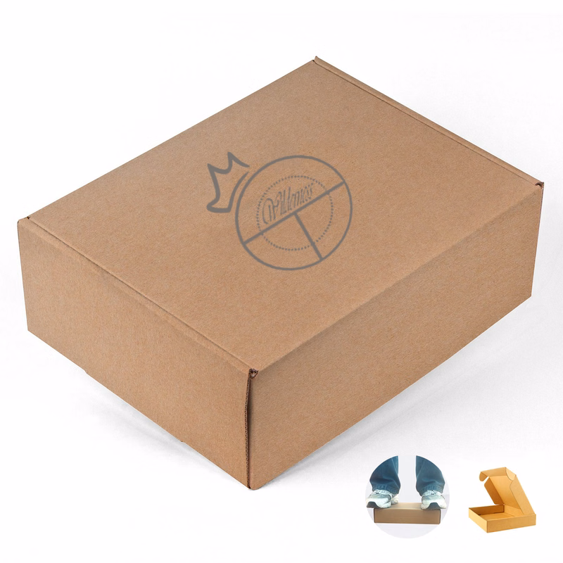 Screen Printed Corrugated Box Large 11x9x4