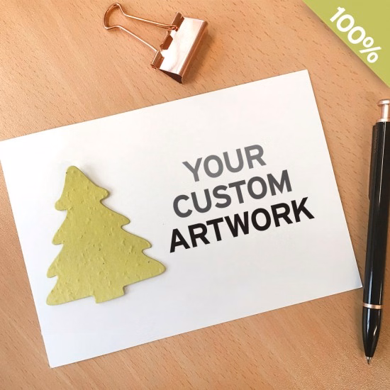 Single-Sided Large Eco Panel Card With Shape