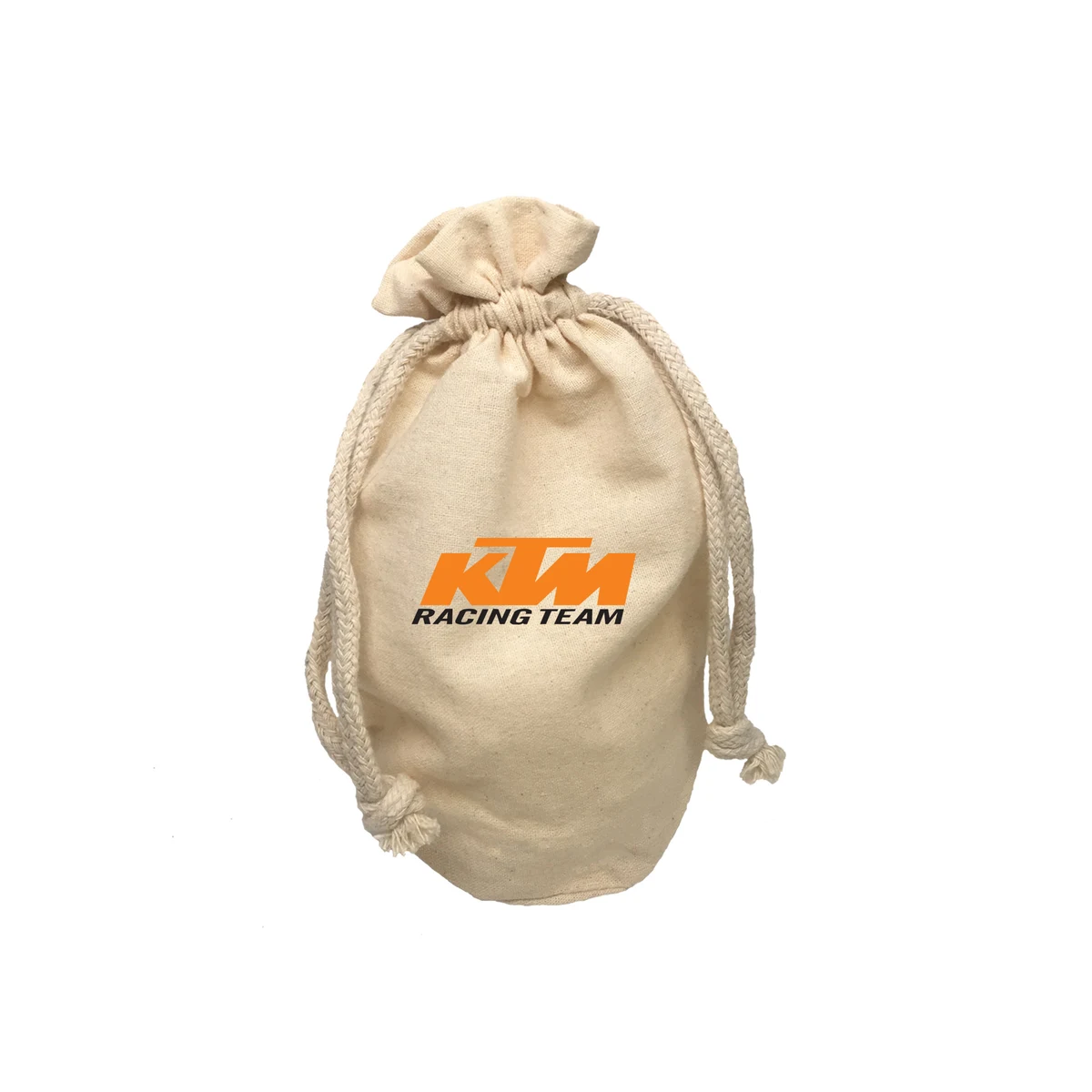 Large Round Bottom Muslin Cotton Pouch 1