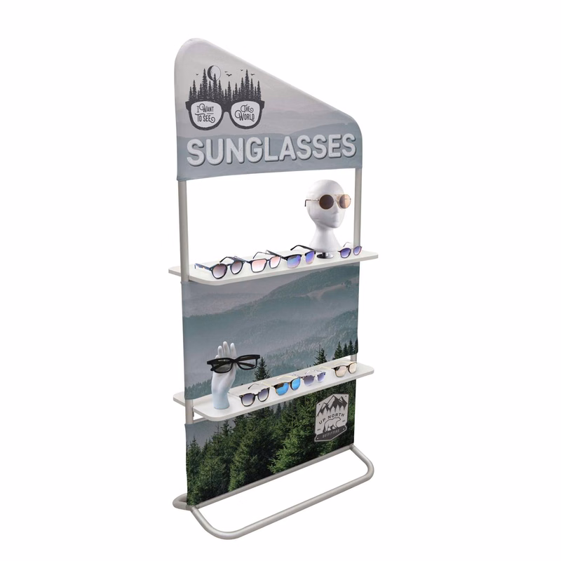3' x 71" EuroFit™ Evolution Two-Shelf Incline Wall Kit