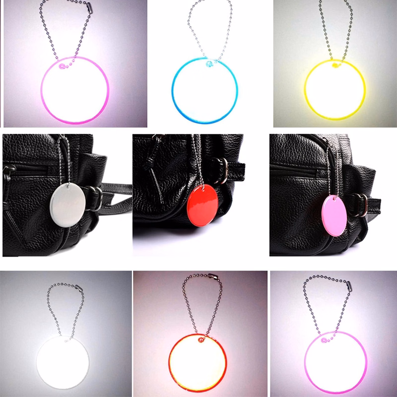 Round Shaped Pendant Safety Reflector
